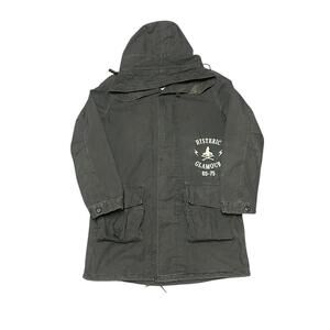 Vintage Hysteric Glamour Dark Gray Parka Jacket